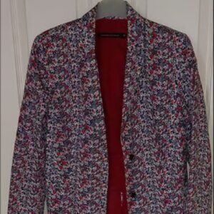 Jacket flowers print for spring, summer!
